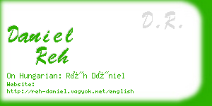 daniel reh business card